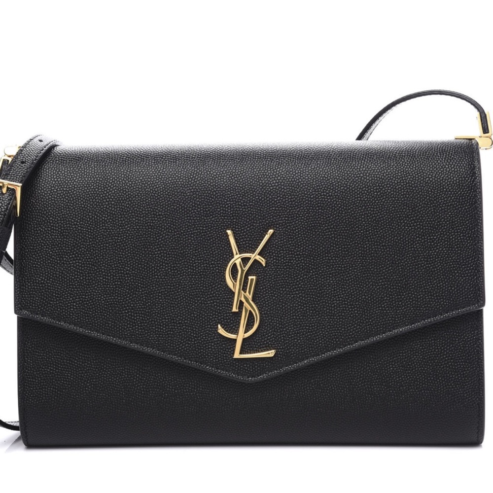 YSL Black Caviar Crossbody Bag